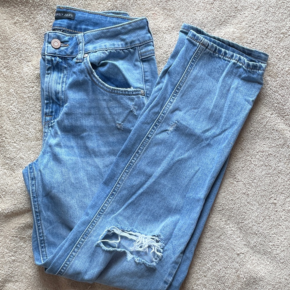 Sincerely Jules 1/25 High Rise Blue Jeans